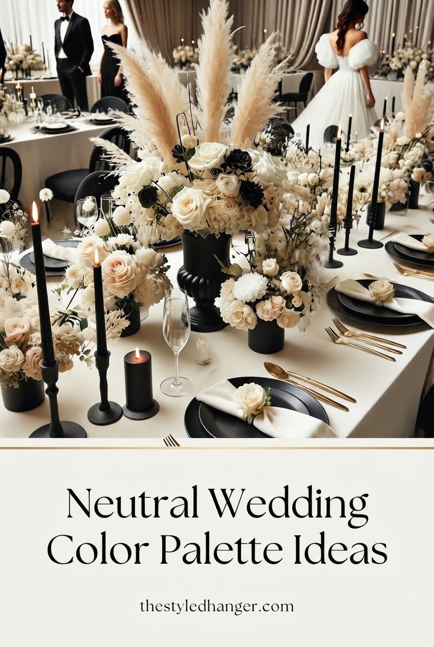 Neutral Wedding Color Palette Ideas