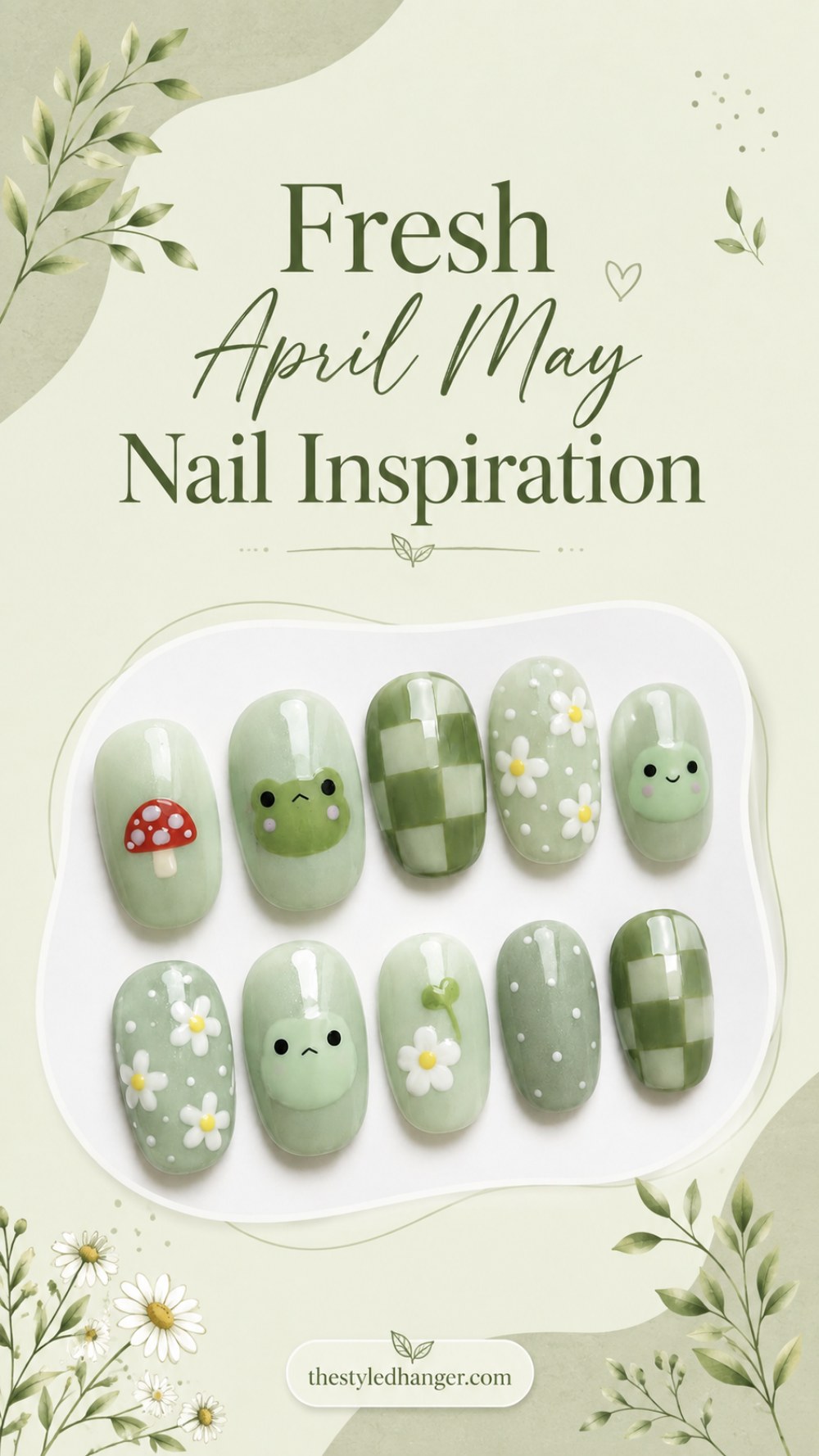 Fresh April May Nail Inspiration