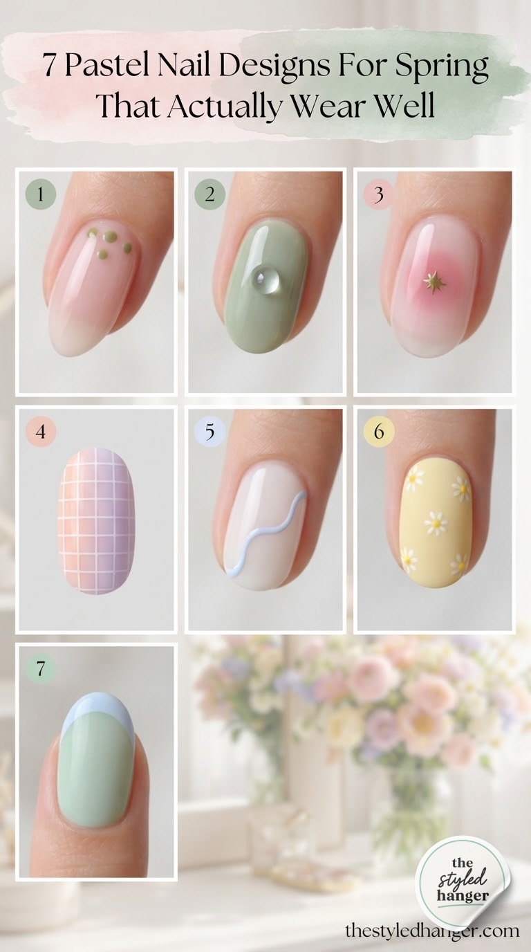 7 Pastel Nail Designs For Spring That Actually Wear Well