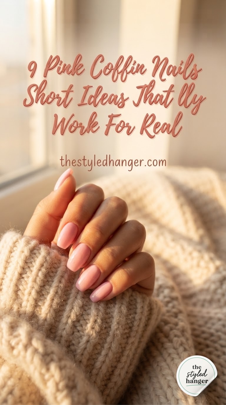 9 Pink Coffin Nails Short Ideas That Actually Work For Real