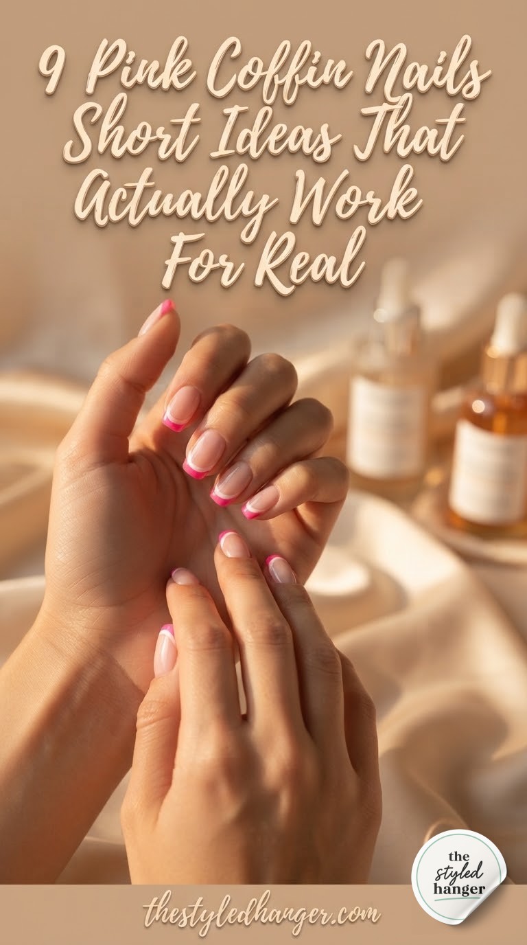 9 Pink Coffin Nails Short Ideas That Actually Work For Real