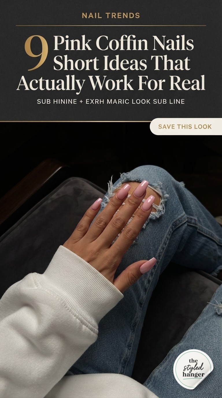 9 Pink Coffin Nails Short Ideas That Actually Work For Real