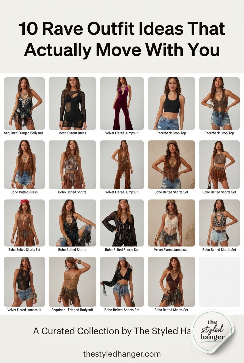 10 Rave Outfit Ideas That Actually Move With You