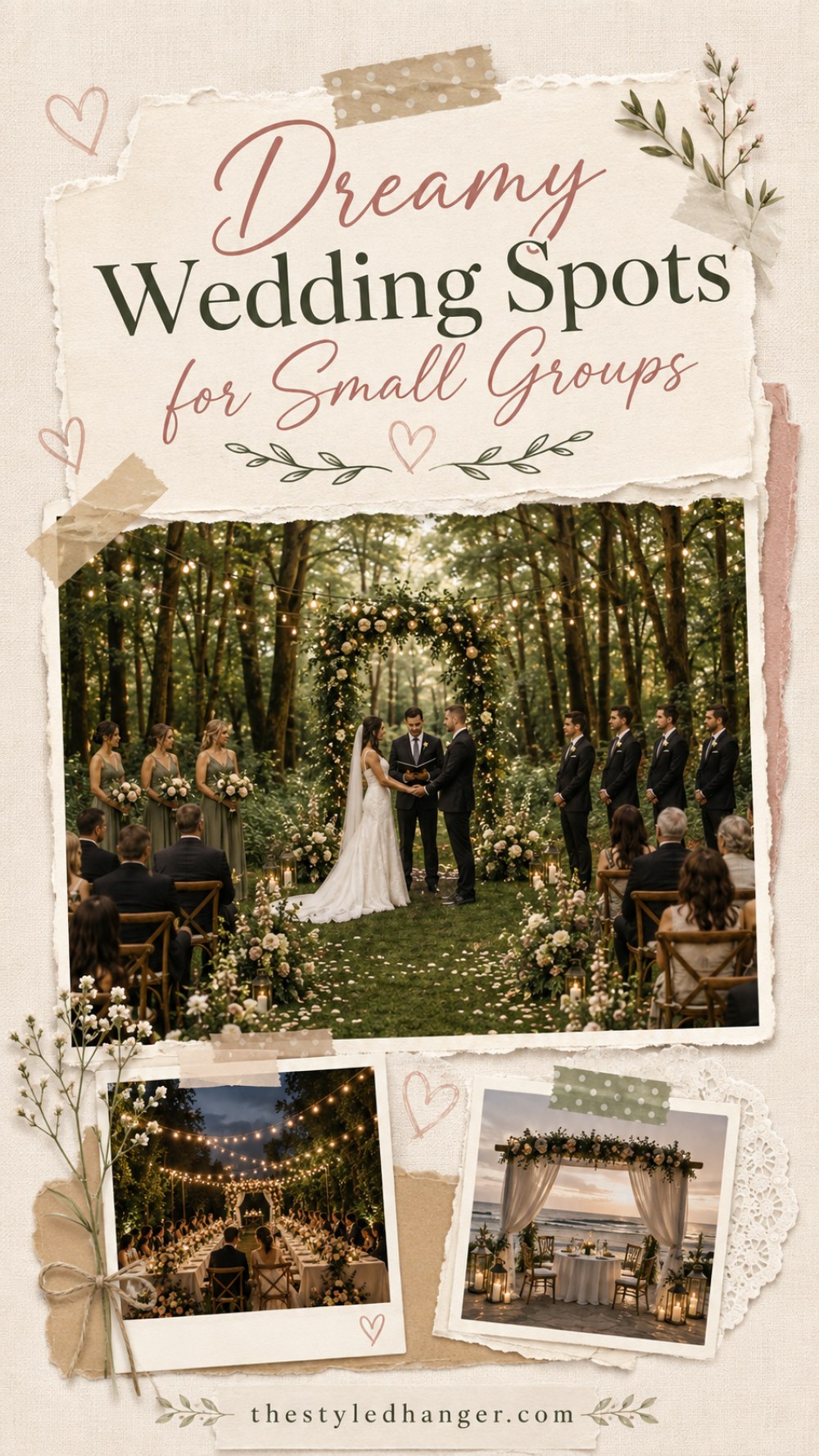 Dreamy Wedding Spots for Small Groups