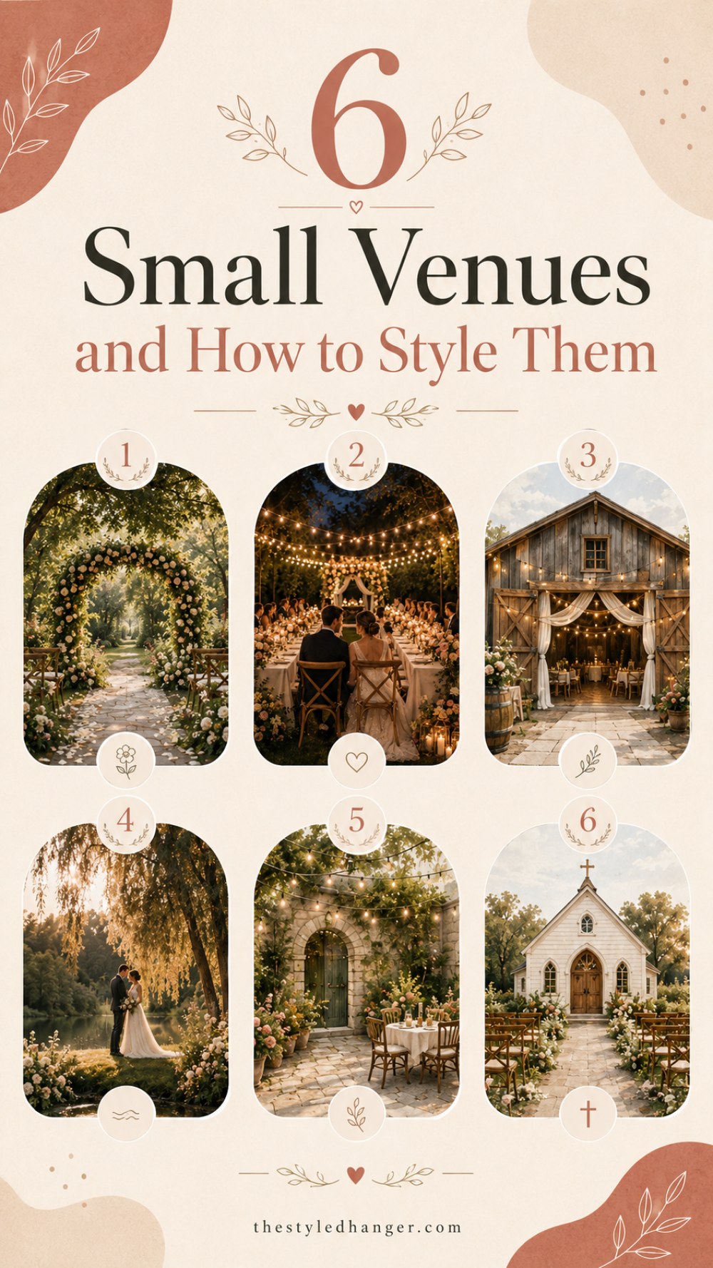 6 Small Venues and How to Style Them
