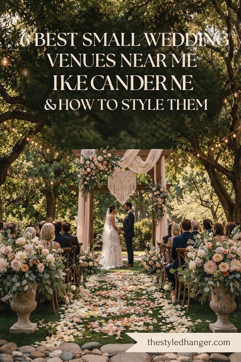 6 Best Small Wedding Venues Near Me & How to Style Them