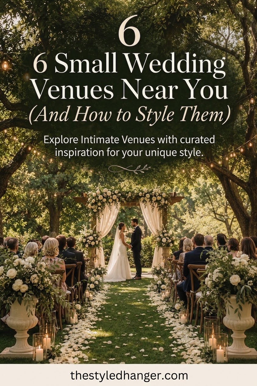 6 Small Wedding Venues Near You (And How to Style Them)