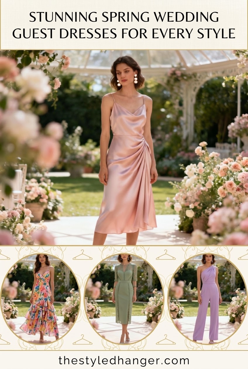 Stunning Spring Wedding Guest Dresses For Every Style