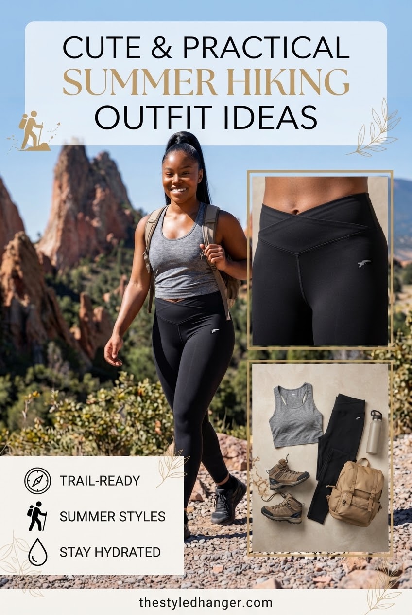 Cute & Practical Summer Hiking Outfit Ideas
