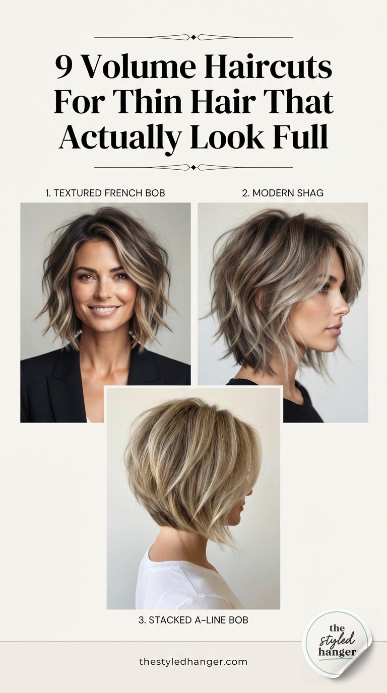 9 Volume Haircuts For Thin Hair That Actually Look Full