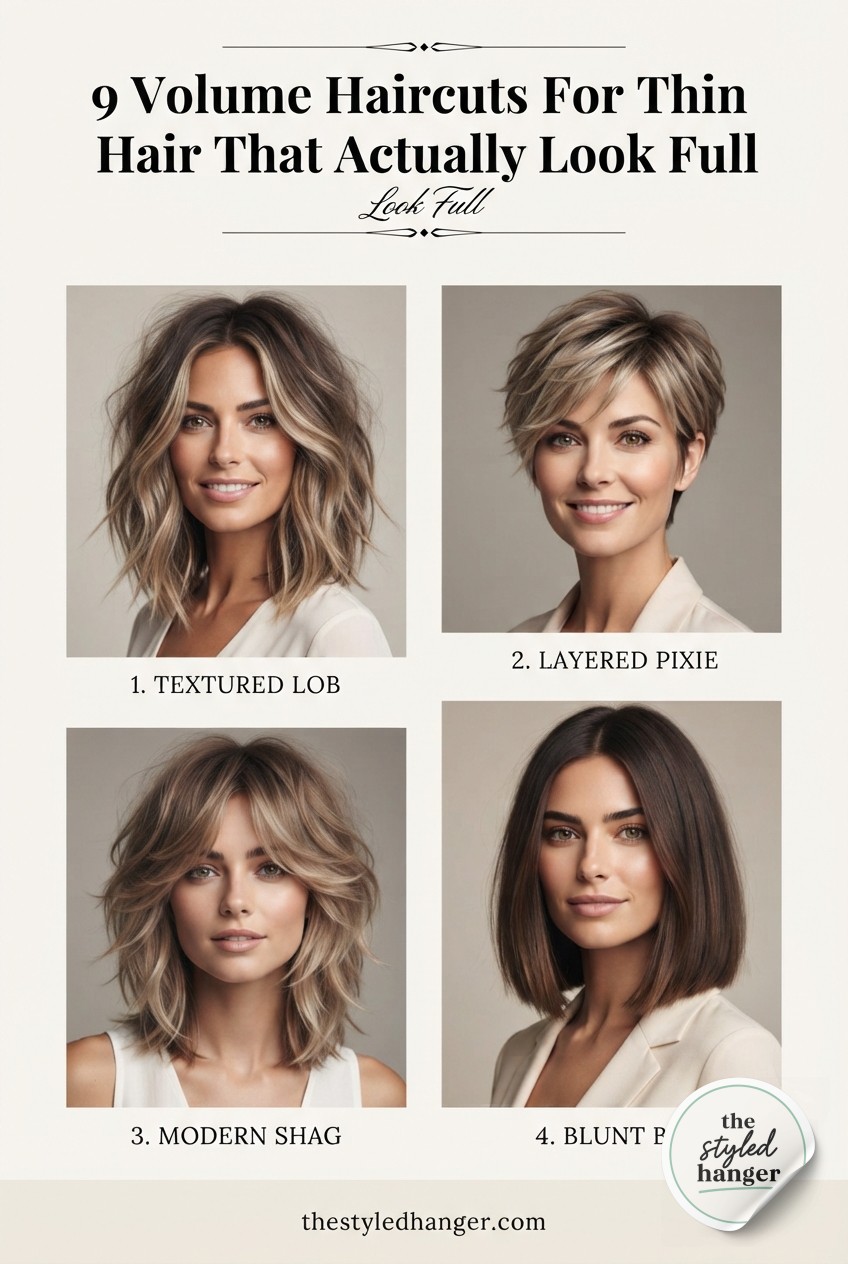 9 Volume Haircuts For Thin Hair That Actually Look Full