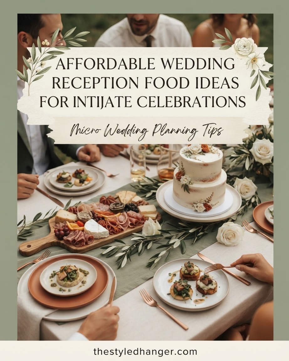 Affordable Wedding Reception Food Ideas For Intimate Celebrations