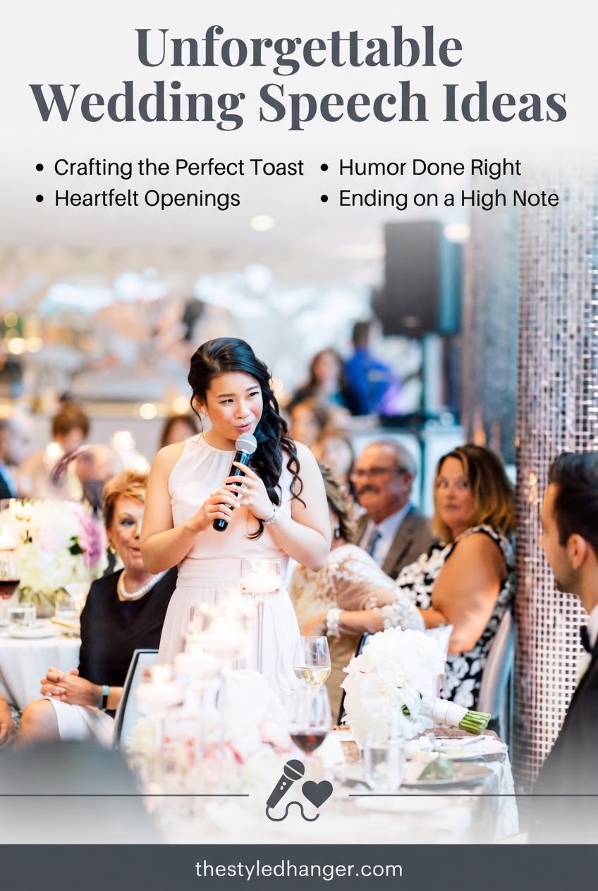Unforgettable Wedding Speech Ideas
