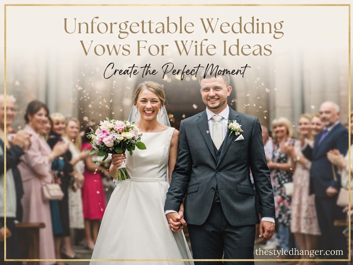 Unforgettable Wedding Vows For Wife Ideas