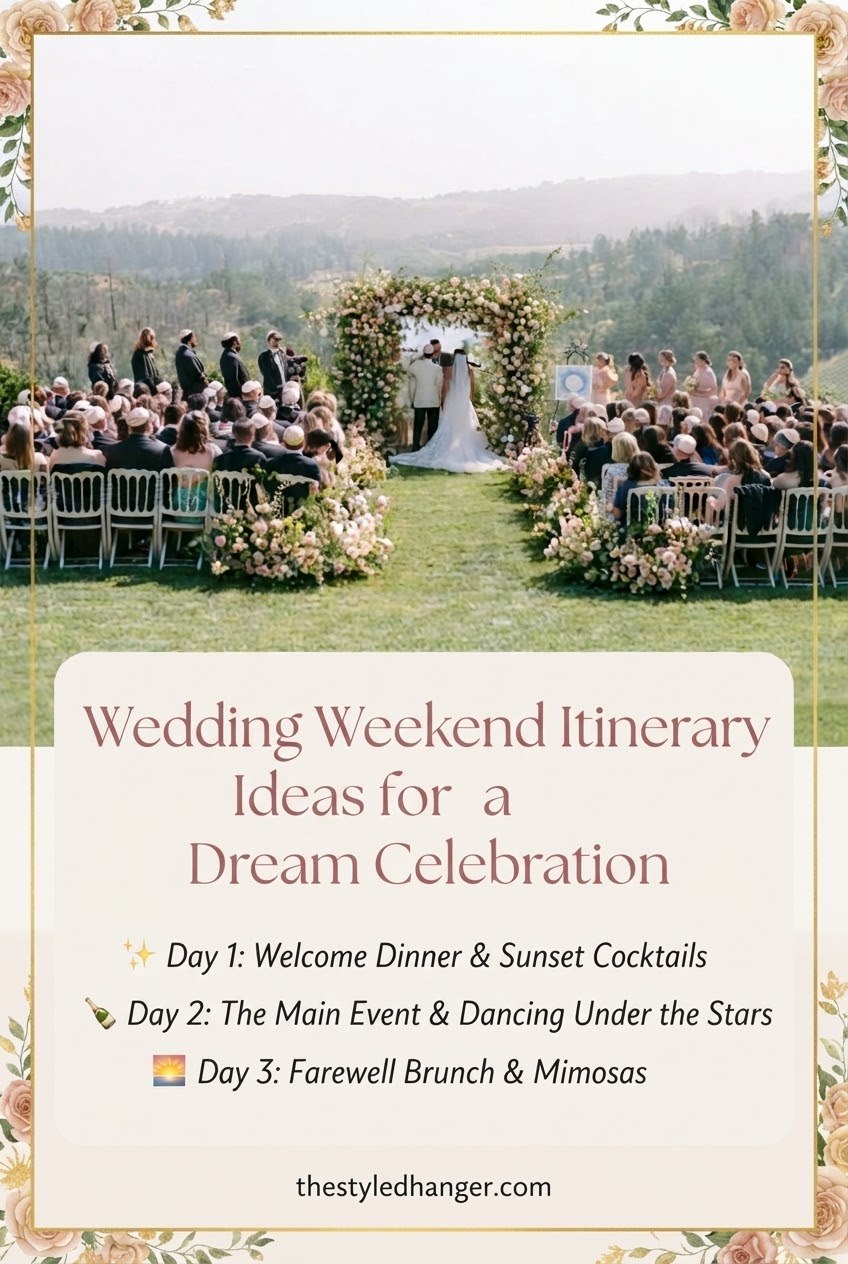 Wedding Weekend Itinerary Ideas for a Dream Celebration