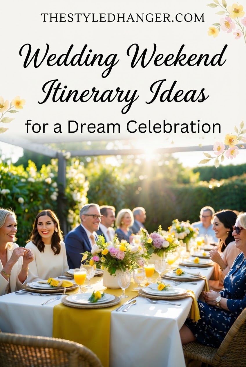 Wedding Weekend Itinerary Ideas for a Dream Celebration