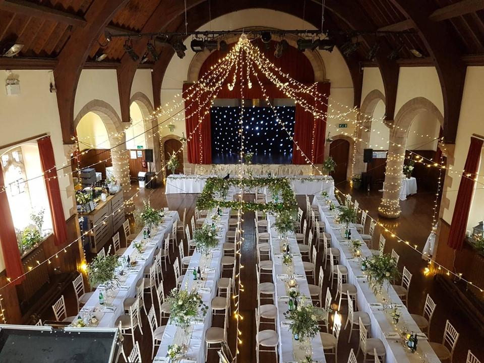 Affordable community hall wedding venue