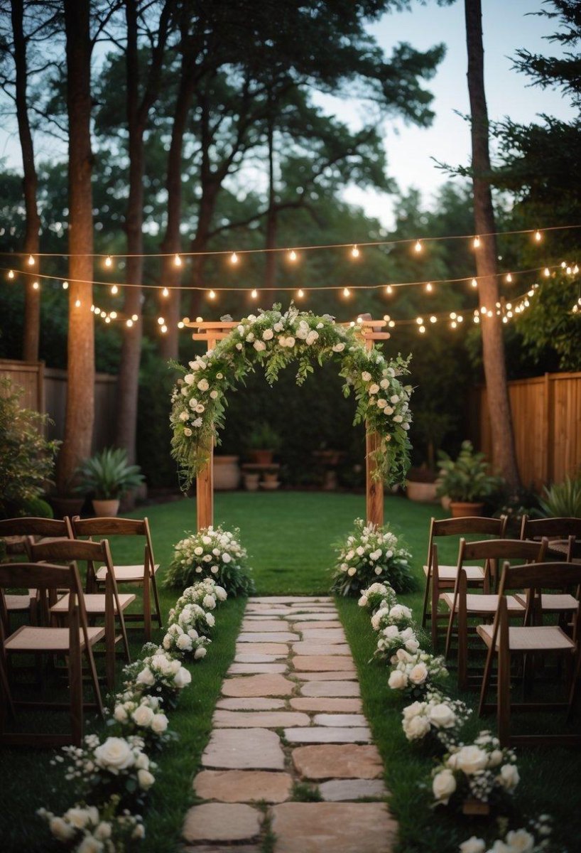 Backyard Elopement Ideas for a Romantic Wedding
