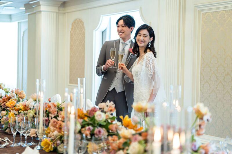 Short wedding toast at reception