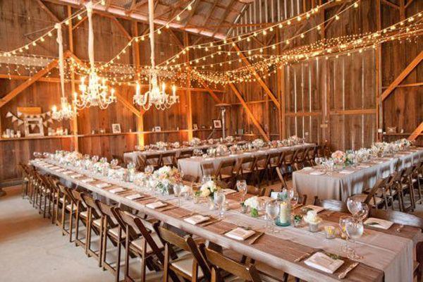 10 rustic wedding lighting ideas