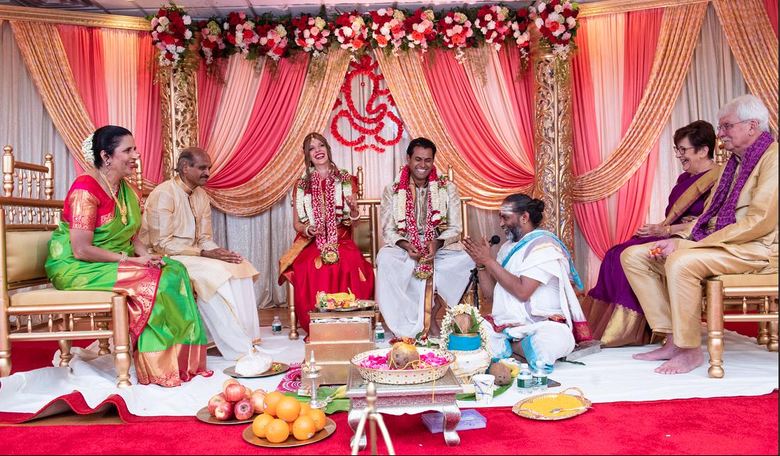 traditional wedding ceremony family celebration