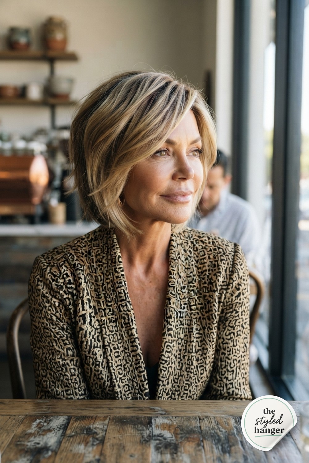 Textured pixie cut with spiky crown volume, a bold short haircut option for thin hair
