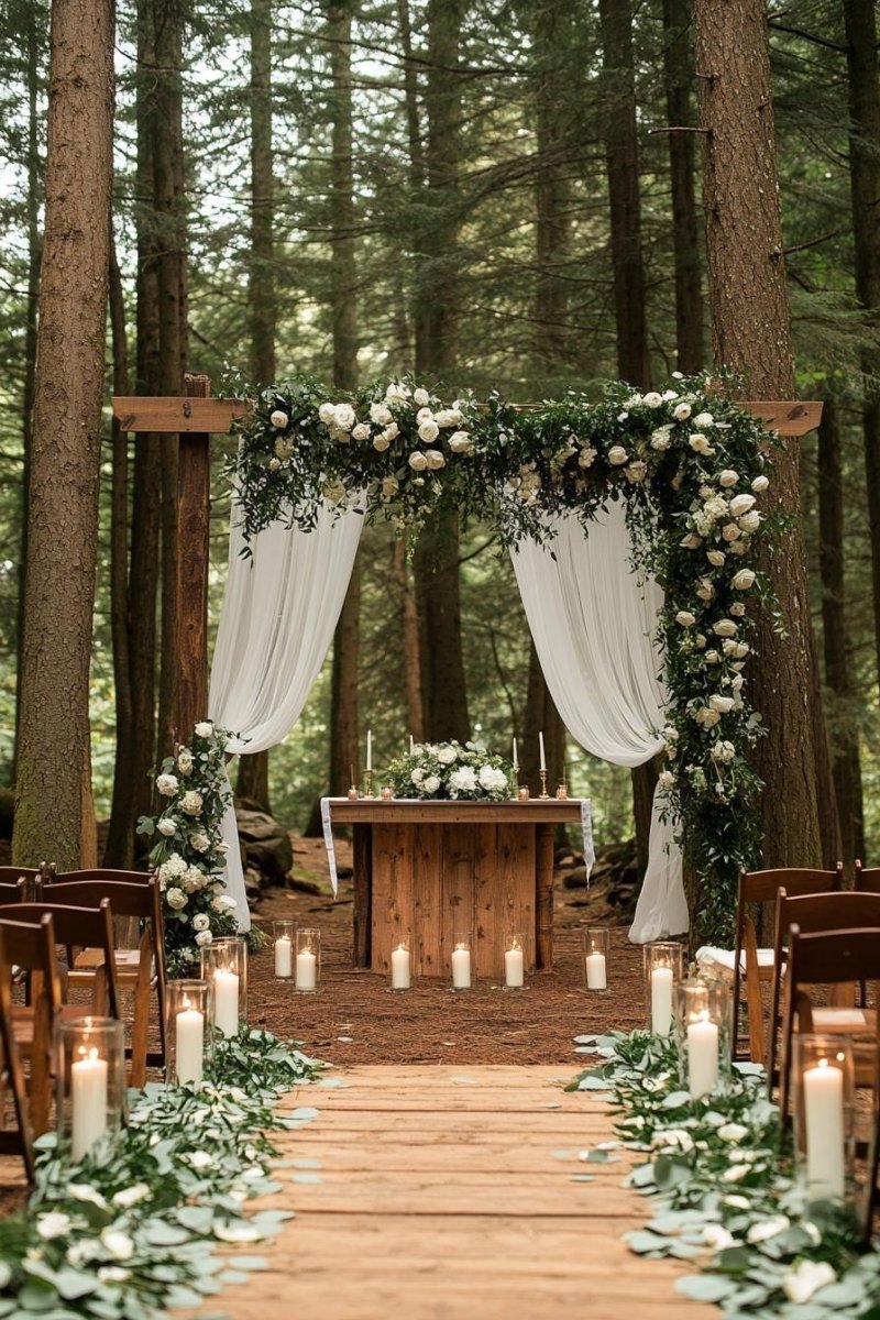 Forest Micro Wedding Ideas for an Intimate Woodland Day